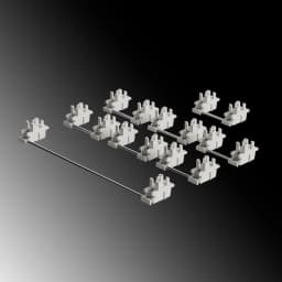 Designer Studio Plate Mount Stabilizers Adaptive 6.25U 7U Flexible Structure Mechanical Keyboard
