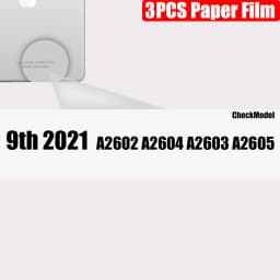 3Pcs Paper Feel Like Screen Protector For ipad 9th Generation 8 7 6 Air 5 4 10th Pro 11 10.5 9.7 Mini 4 5 6 No Glass
