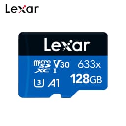100% Original Lexar 633x Memory Card 32GB 64GB 128GBClass 10 High Speed 256GB 512GB TF Card UHS-I A1 Micro SD Card