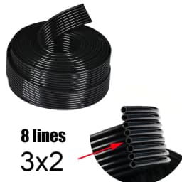 5 Meter Inkjet Printer Ink Tube Single 4 6 8 Lines Ways UV Ink Tube Eos Solvent Printer Ink Hose Pipe for Epson XP600 Head Pipe