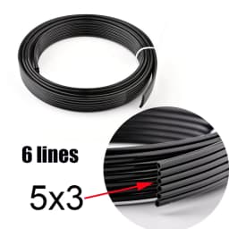5 Meter Inkjet Printer Ink Tube Single 4 6 8 Lines Ways UV Ink Tube Eos Solvent Printer Ink Hose Pipe for Epson XP600 Head Pipe