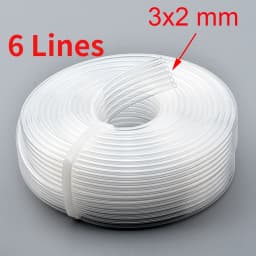 5 Meter Inkjet Printer Ink Tube Single 4 6 8 Lines Ways UV Ink Tube Eos Solvent Printer Ink Hose Pipe for Epson XP600 Head Pipe