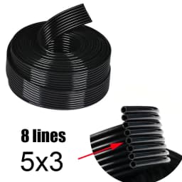 5 Meter Inkjet Printer Ink Tube Single 4 6 8 Lines Ways UV Ink Tube Eos Solvent Printer Ink Hose Pipe for Epson XP600 Head Pipe