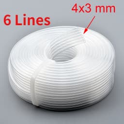 5 Meter Inkjet Printer Ink Tube Single 4 6 8 Lines Ways UV Ink Tube Eos Solvent Printer Ink Hose Pipe for Epson XP600 Head Pipe