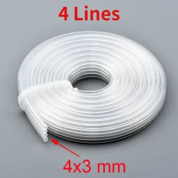 5 Meter Inkjet Printer Ink Tube Single 4 6 8 Lines Ways UV Ink Tube Eos Solvent Printer Ink Hose Pipe for Epson XP600 Head Pipe