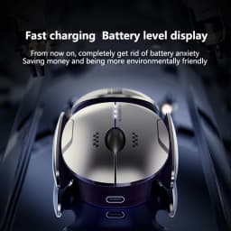 Inphic X2 V2 Wireless Gaming Mouse Metal Base Rechargeable Silent Office Bluetooth Mouse For Computer Laptop Office Game