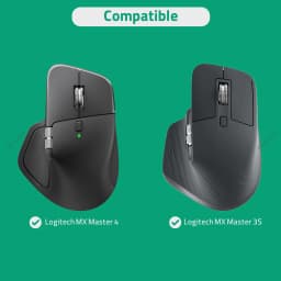 Geekria Hard EVA Case for Logitech MX Master 4 MX Master 3S MX Master 3 Wireless Mouse Shockproof Travel Bag Dark Gray