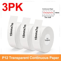 P12 Thermal Label Printer Similar as D11 D110 D101 Marklife P12 Mini Label Maker Handheld Label Machine with Adhesive Label Tape