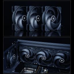 JUMPEAK PB120 120mm Cooling Fan Quiet 4PIN PWM 2000RPM High Performance 12cm Fans For PC Computer Case CPU Cooler Radiator