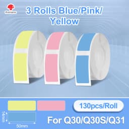 Phomemo Q30 Bluetooth Thermal Label Printer, Pocket Sticker Maker for Date/DIY Labels, iOS Android Wireless Printer, Multi-Paper