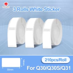 Phomemo Q30 Bluetooth Thermal Label Printer, Pocket Sticker Maker for Date/DIY Labels, iOS Android Wireless Printer, Multi-Paper