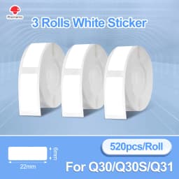 Phomemo Q30 Bluetooth Thermal Label Printer, Pocket Sticker Maker for Date/DIY Labels, iOS Android Wireless Printer, Multi-Paper