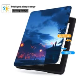 For Kindle 10th Generation Case + Screen Protector 6 Inch with Hand Strap Belt Ebook 2019 J9G29R Leather Cover Wake Sleep Funda