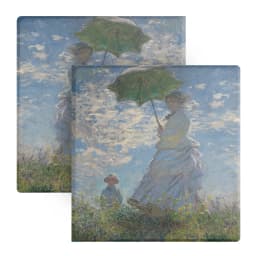 Twosheep Magnetic Detachable Case for Bigme B751C 7 Inch Soft TPU Cover with Pen Slot Auto Sleep Wake Oil Painting