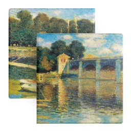 Twosheep Magnetic Detachable Case for Bigme B751C 7 Inch Soft TPU Cover with Pen Slot Auto Sleep Wake Oil Painting