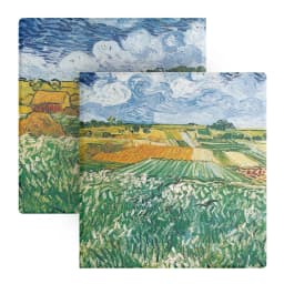 Twosheep Magnetic Detachable Case for Bigme B751C 7 Inch Soft TPU Cover with Pen Slot Auto Sleep Wake Oil Painting