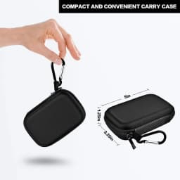 Storage bag for SanDisk 500GB/ 1TB/ 2TB/ 4TB Extreme Portable SSD - Up to 1050MB/s - USB-C, USB 3.2 Gen 2 - External (Bag only)