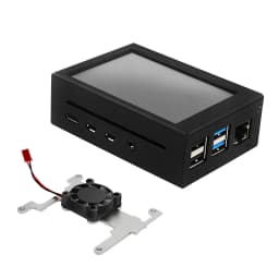 3.5 inch Raspberry Pi 3B/3B+/4B Touch Screen TFT LCD 480*320 GPIO Display Monitor ABS Case Box for Raspberry Pi 4 Model B 3B+ 3B