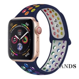 Sport Strap for Apple Watch Band 46mm 44mm 40mm 42-38-41mm 45mm Breathable Bracelet iWatch Series 10 9 8 7 6 SE 5 3 Ultra 2 49mm