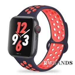 Sport Strap for Apple Watch Band 46mm 44mm 40mm 42-38-41mm 45mm Breathable Bracelet iWatch Series 10 9 8 7 6 SE 5 3 Ultra 2 49mm