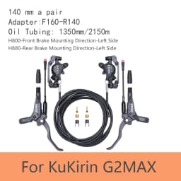 XOD XD-H800 / XD-H880 Hydraulic Disc Brakes for Electric Scooters & E-Bikes , – Compatible KuKirin G2 G2MAX G3PRO G4 G5