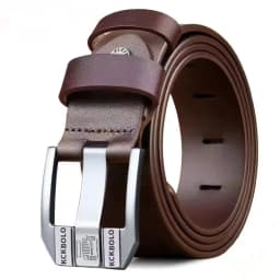 Fashionable High-Quality Men's Belt Genuine Leather Business Women Belt and Gentlemen Premium Quality Belt for Men