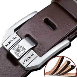 Fashionable High-Quality Men's Belt Genuine Leather Business Women Belt and Gentlemen Premium Quality Belt for Men