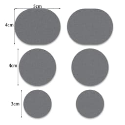 6PCS Sports Shoe Repair Patches, Anti-wear Shoe Patches, Insole Repair Patches, Self-adhesive Patches Inside High Heels