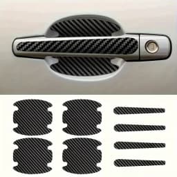 8PCS Door Handle Sticker, Scratch-Proof Car Door Protective Sticker, Door Bowl Protective Film