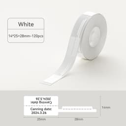 Niimbot Waterproof Anti-Oil Printing Label Paper Scratch-Resistant Tape Sticker for D11 D110 D101 H1S Mini Thermal Label Printer