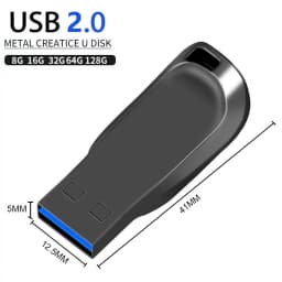 NEW USB Flash Drive 2.0 High Speed 128GB 64GB 32GB 16GB 8GB Cle USB 2.0 Flash Pendrive 64GB 128GB Metal 2.0 Stick Pen Drive