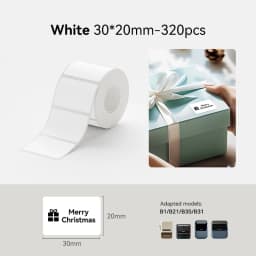 Niimbot Labels Sticker Color Transparent Thermal Label Tape Self-adhesive Paper Tag Printer Stickers For Niimbot B1 B21 Printer