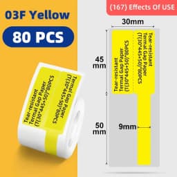 Niimbot Labels Sticker Color Transparent Thermal Label Tape Self-adhesive Paper Tag Printer Stickers For Niimbot B1 B21 Printer