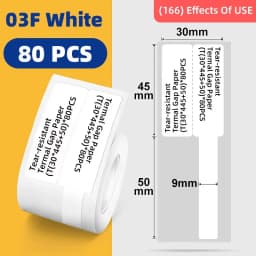 Niimbot Labels Sticker Color Transparent Thermal Label Tape Self-adhesive Paper Tag Printer Stickers For Niimbot B1 B21 Printer