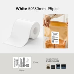 Niimbot Labels Sticker Color Transparent Thermal Label Tape Self-adhesive Paper Tag Printer Stickers For Niimbot B1 B21 Printer