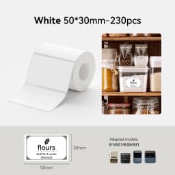 Niimbot Labels Sticker Color Transparent Thermal Label Tape Self-adhesive Paper Tag Printer Stickers For Niimbot B1 B21 Printer