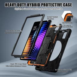 Heavy Duty Shockproof Case For Xiaomi Pad 8/8 Pro MiPad 8 11.2" Tablet Cover For Xiaomi Pad 7/7 Pro Mipad7 POCO Pad X1 11.2 Case