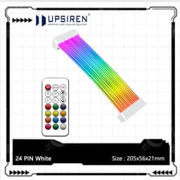 UPSIREN Bendable ARGB Light Board, Suitable For Graphics Card 24pin/8pin/2x8pin/12VHPWR/Motherboard Decorative Light Strip