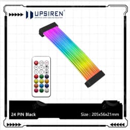 UPSIREN Bendable ARGB Light Board, Suitable For Graphics Card 24pin/8pin/2x8pin/12VHPWR/Motherboard Decorative Light Strip