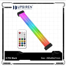 UPSIREN Bendable ARGB Light Board, Suitable For Graphics Card 24pin/8pin/2x8pin/12VHPWR/Motherboard Decorative Light Strip