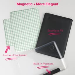 Magnetic Detachable Case for Kobo Clara Colour BW 2E 6" Classic Striped Pattern Protective Cover with Auto Sleep Wake Cover