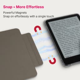 Magnetic Detachable Case for Kobo Clara Colour BW 2E 6" Classic Striped Pattern Protective Cover with Auto Sleep Wake Cover