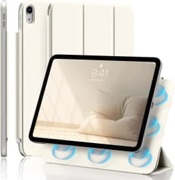 ZOYU for iPad A16 10/11th Ultra-Slim & Light, Strong Magnetic Attachment Case, iPad Pro 11 12.9 Air 4/5th 11/13 Mini 6/7th Cover
