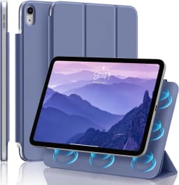 ZOYU for iPad A16 10/11th Ultra-Slim & Light, Strong Magnetic Attachment Case, iPad Pro 11 12.9 Air 4/5th 11/13 Mini 6/7th Cover