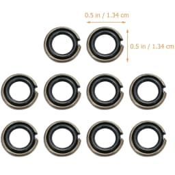 1/2" Retaining Ring Clip with O-Ring for Impact Wrench Socket Retainer Rings Socket Retaining Drive Friction Rings Part