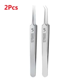 German Ultra-fine No. 5 Cell Pimples Blackhead Clip Tweezers Beauty Salon Special Scraping & Closing Artifact Acne Needle Tool