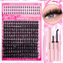 Show-Stopping Top & Bottom Lash Kit – 250/740 Cluster Shell Fluffy Volume, Mix-&-Match Lengths & Styles! Killer for Any Look