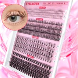 Show-Stopping Top & Bottom Lash Kit – 250/740 Cluster Shell Fluffy Volume, Mix-&-Match Lengths & Styles! Killer for Any Look