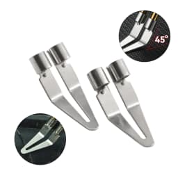 3/10pcs Adjustable Smooth Head Soldering Repair Iron Smooth Head 45 Degree Elbow Design For A Variety Of Welding Tools
