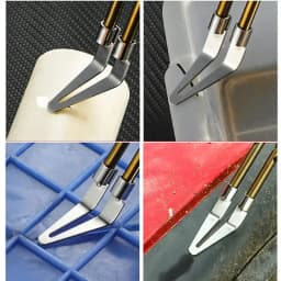3/10pcs Adjustable Smooth Head Soldering Repair Iron Smooth Head 45 Degree Elbow Design For A Variety Of Welding Tools